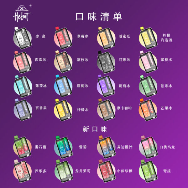 HEBAT 喜貝 10000口抛棄式大容量,帶電量顯示