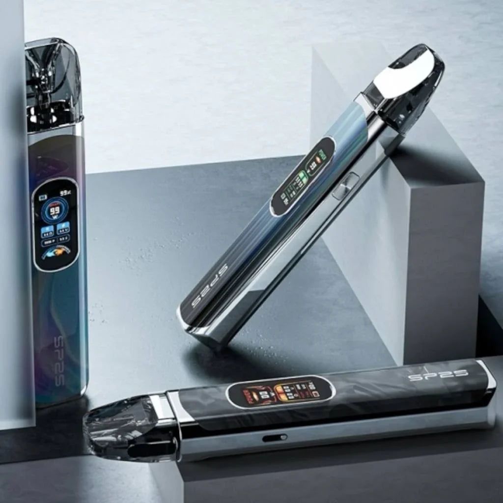 【SP2S注油式主機套裝】 注油電子煙套裝包含主機+Type-C線充電線+0.6Ω空彈+0.8Ω空彈 | SP2S天王星系列電子煙空倉+主機